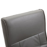 NNEVL Massage Chair Grey Faux Leather