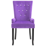 NNEVL Armchair Purple Velvet