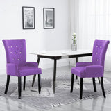 NNEVL Armchair Purple Velvet