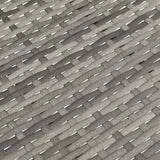 NNEVL Stackable Outdoor Chairs 6 pcs Grey Poly Rattan