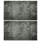 NNEVL Chopping Boards 2 pcs with Concrete Pattern Tempered Glass