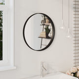 NNEVL Wall Mirror Black 50 cm