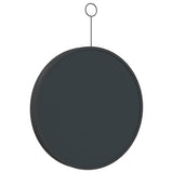 NNEVL Hanging Mirror with Hook Black 30 cm