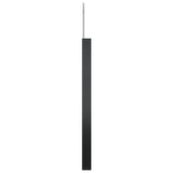 NNEVL Hanging Mirror with Hook Black 40 cm