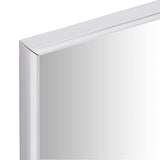 NNEVL Mirror Silver 80x60 cm