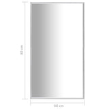NNEVL Mirror Silver 80x60 cm