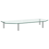 NNEVL Monitor Stand 60x26x8.6 cm Transparent Glass