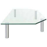 NNEVL Monitor Stand 60x26x8.6 cm Transparent Glass