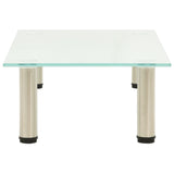 NNEVL TV Stand Frosted 60x35x17 cm Tempered Glass