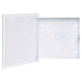 NNEVL Key Box with Magnetic Board White 35x35x5.5 cm
