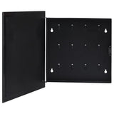 NNEVL Key Box with Magnetic Board Black 35x35x5.5 cm