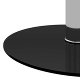 NNEVL Coffee Table Black 40 cm Tempered Glass