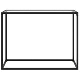NNEVL Console Table Transparent 100x35x75 cm Tempered Glass
