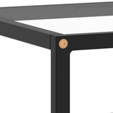 NNEVL TV Cabinet Black with Tempered Glass 140x40x40 cm