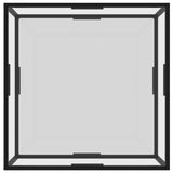 NNEVL Coffee Table Transparent 80x80x35 cm Tempered Glass