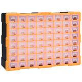 NNEVL Multi-drawer Organiser with 64 Drawers 52x16x37.5 cm