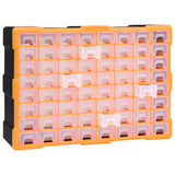NNEVL Multi-drawer Organiser with 64 Drawers 52x16x37.5 cm