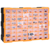 NNEVL Multi-drawer Organiser with 64 Drawers 52x16x37.5 cm