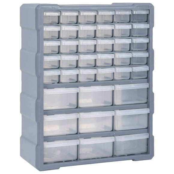 NNEVL Multi-drawer Organiser with 39 Drawers 38x16x47 cm