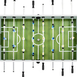 NNEVL Football Table Steel 60 kg 140x74.5x87.5 cm White