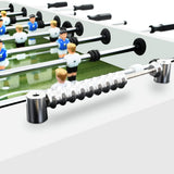 NNEVL Football Table Steel 60 kg 140x74.5x87.5 cm White