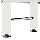 NNEVL Football Table Steel 60 kg 140x74.5x87.5 cm White