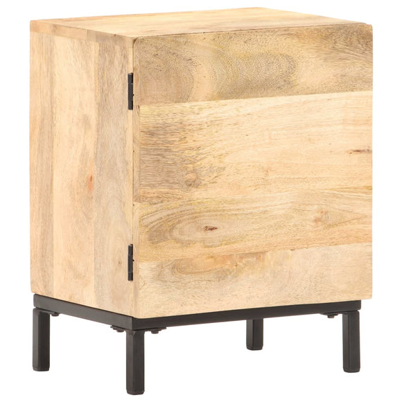 NNEVL Bedside Cabinet 40x30x51 cm Solid Mango Wood