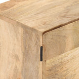 NNEVL Bedside Cabinet 40x30x51 cm Solid Mango Wood