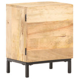 NNEVL Bedside Cabinet 40x30x51 cm Solid Mango Wood