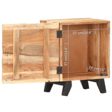 NNEVL Bedside Cabinet 40x30x51 cm Solid Acacia Wood