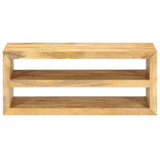 NNEVL TV Cabinet 107x35x45 cm Solid Mango Wood