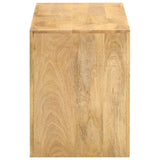 NNEVL TV Cabinet 107x35x45 cm Solid Mango Wood