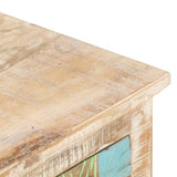 NNEVL Coffee Table 100x55x40 cm Rough Acacia Wood