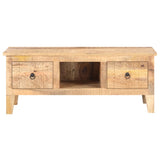 NNEVL Coffee Table 100x55x40 cm Rough Mango Wood