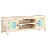 NNEVL TV Cabinet 120x30x40 cm Rough Acacia Wood