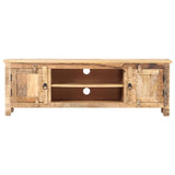 NNEVL TV Cabinet 120x30x40 cm Rough Mango Wood