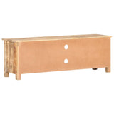 NNEVL TV Cabinet 120x30x40 cm Rough Mango Wood