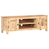 NNEVL TV Cabinet 120x30x40 cm Rough Mango Wood