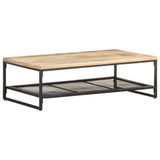 NNEVL Coffee Table 110x60x35 cm Solid Mango Wood