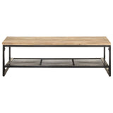 NNEVL Coffee Table 110x60x35 cm Solid Mango Wood