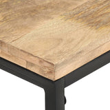NNEVL Coffee Table 110x60x35 cm Solid Mango Wood