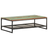 NNEVL Coffee Table 110x60x35 cm Solid Reclaimed Wood
