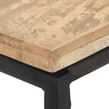 NNEVL Console Table 110x35x75 cm Solid Mango Wood