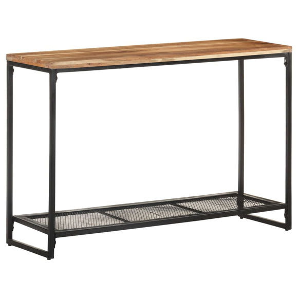 NNEVL Console Table 110x35x75 cm Solid Acacia Wood