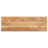 NNEVL Console Table 110x35x75 cm Solid Acacia Wood