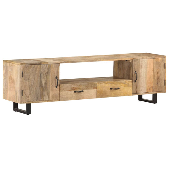 NNEVL TV Cabinet 160x30x45 cm Solid Mango Wood