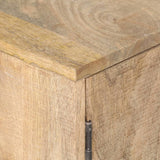 NNEVL TV Cabinet 160x30x45 cm Solid Mango Wood