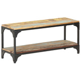 NNEVL Coffee Table 90x30x40 cm Solid Reclaimed Wood