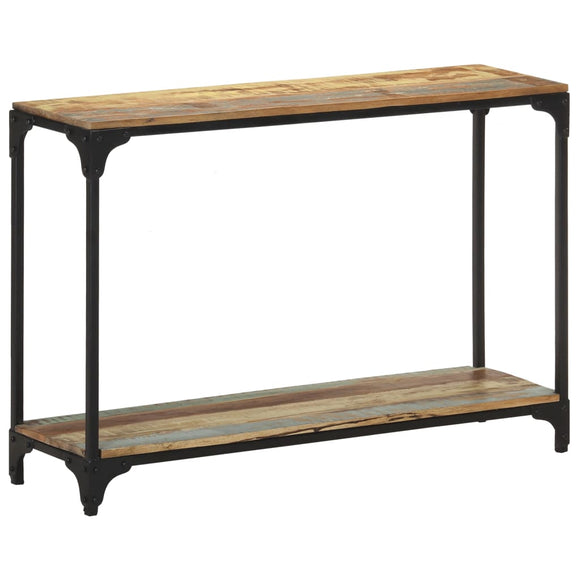 NNEVL Console Table 110x30x75 cm Solid Reclaimed Wood
