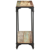 NNEVL Console Table 110x30x75 cm Solid Reclaimed Wood